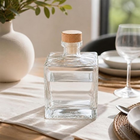 Garrafa Vidro 500ml 9.2X14cm - Image product