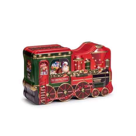 Lata Biscoitos Trem De Natal Com Toffees - Image product