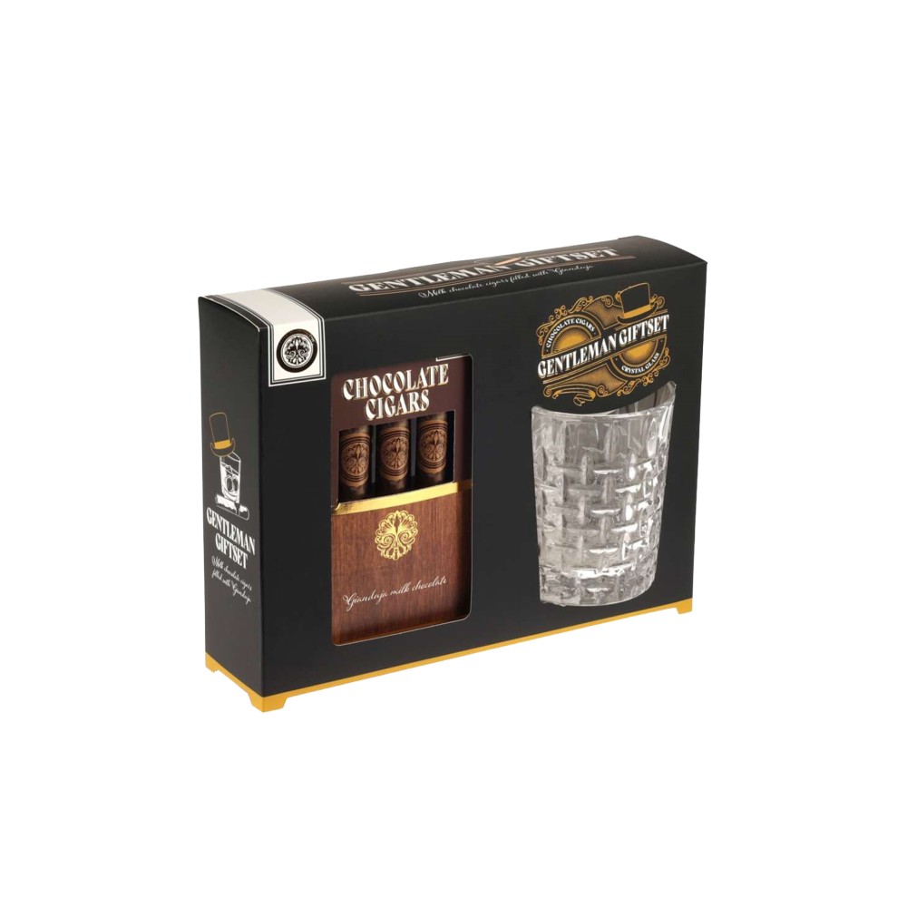 Copo Com Charutos Chocolate