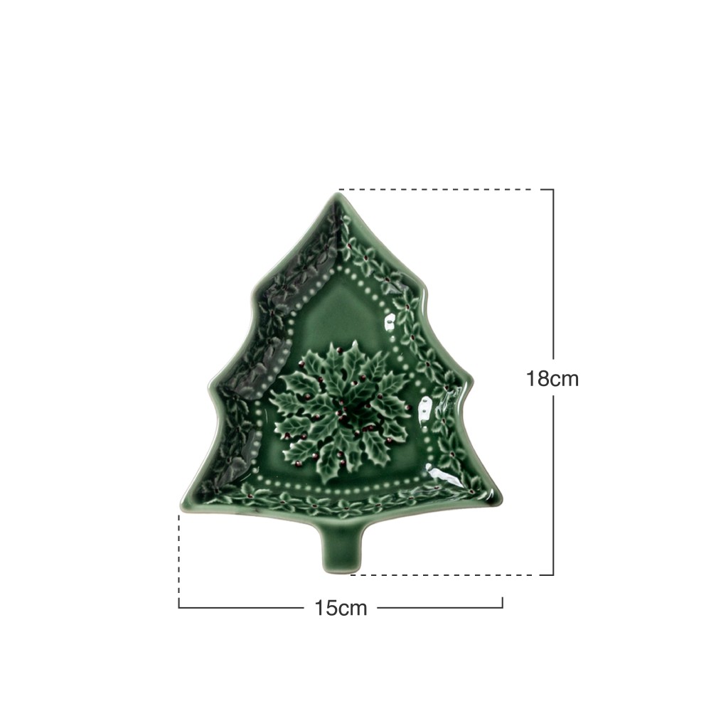 Azevinho Taça Natal Pinheirinho 18X15cm