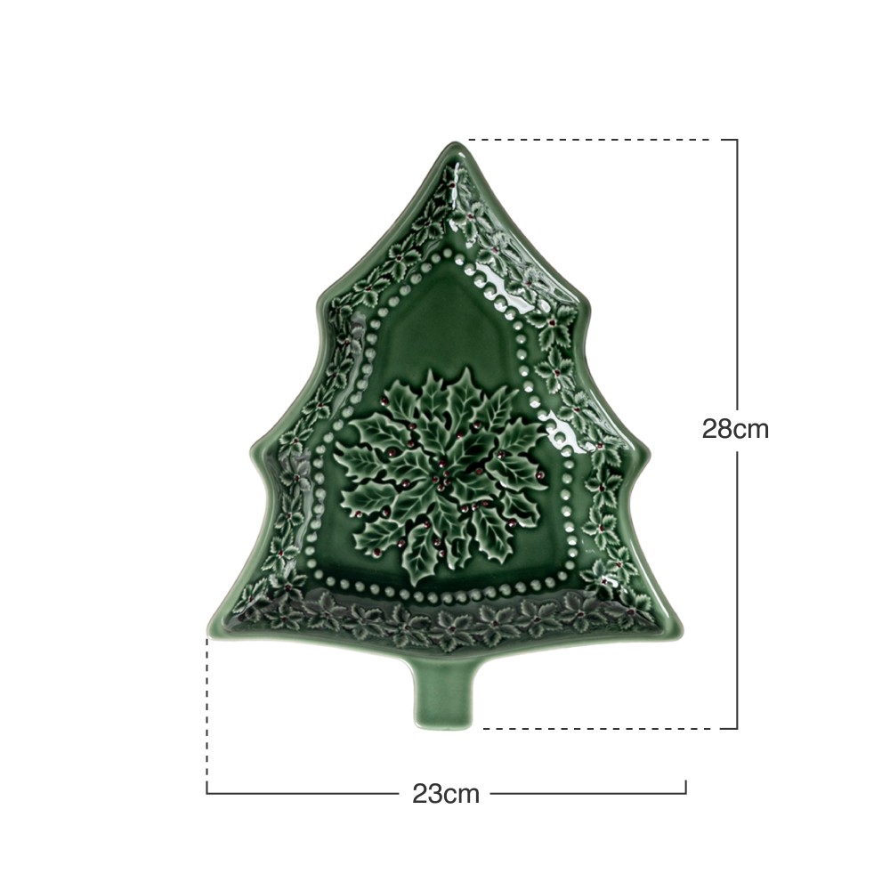 Azevinho Taça Natal Pinheirinho 28X23cm