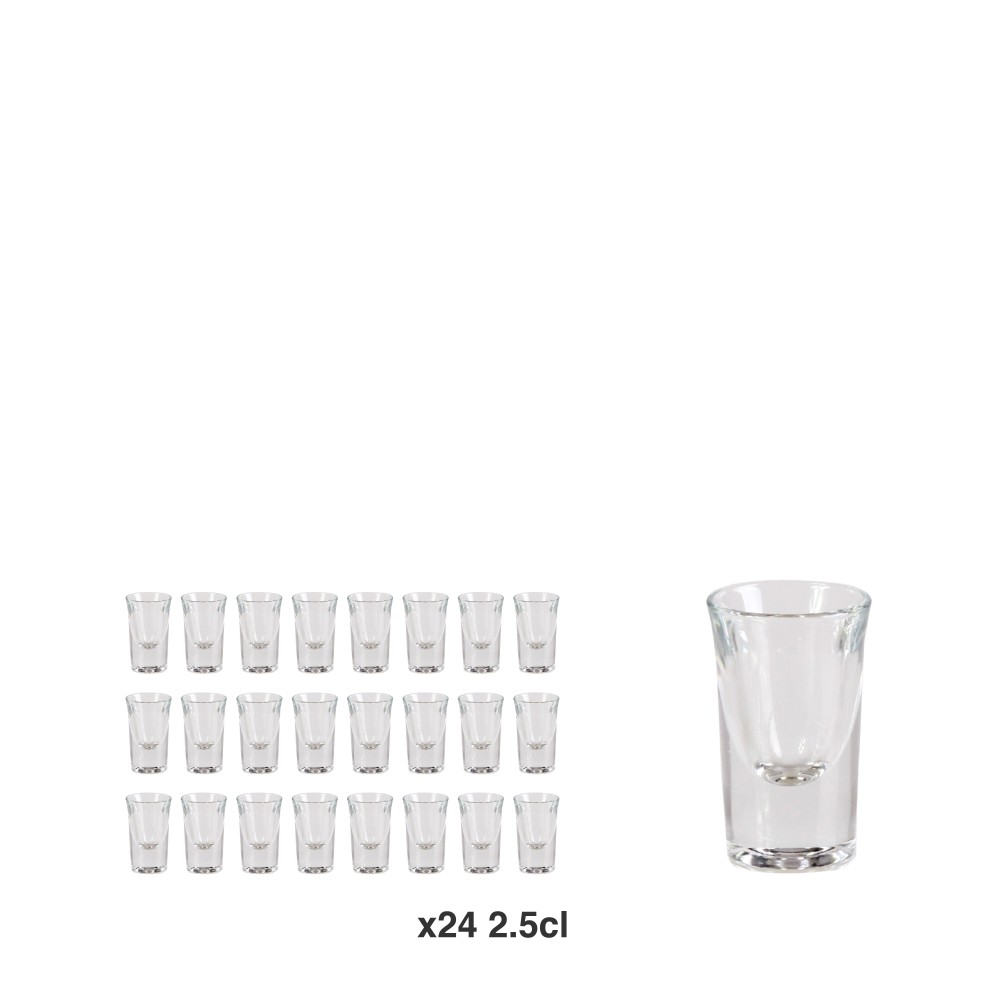 Copo Shot Boston 2.5cl Pack 24