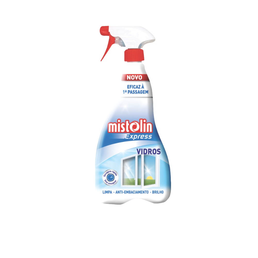 Detergente Limpa Vidros Mistolin Express 750ml