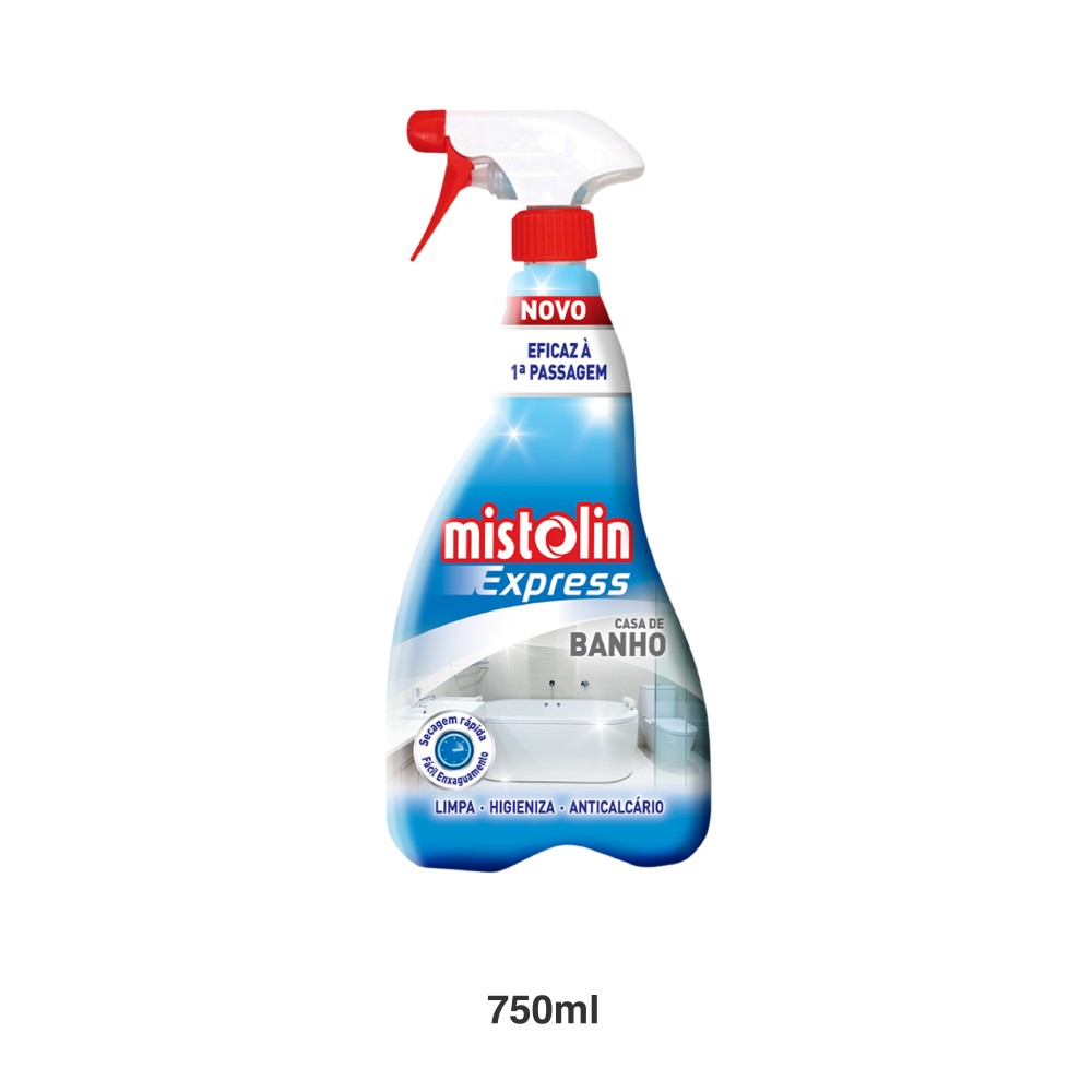 Detergente Casa De Banho Mistolin Express 750ml