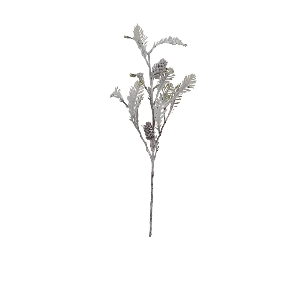 Haste Cineraria Flocada Com Pinhas 75cm