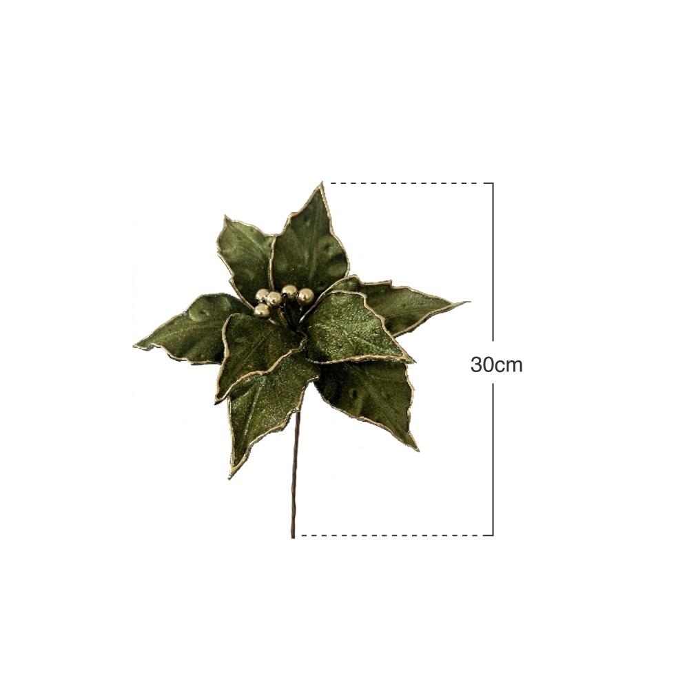 Poinsetia Veludo 30cm