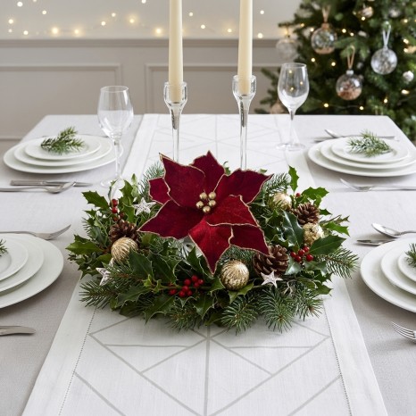 Poinsetia Veludo 30cm - Image product