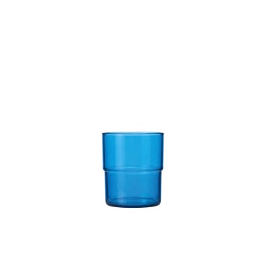 Copo Pl�stico Empilh�vel Transparente 200ml 7X7cm