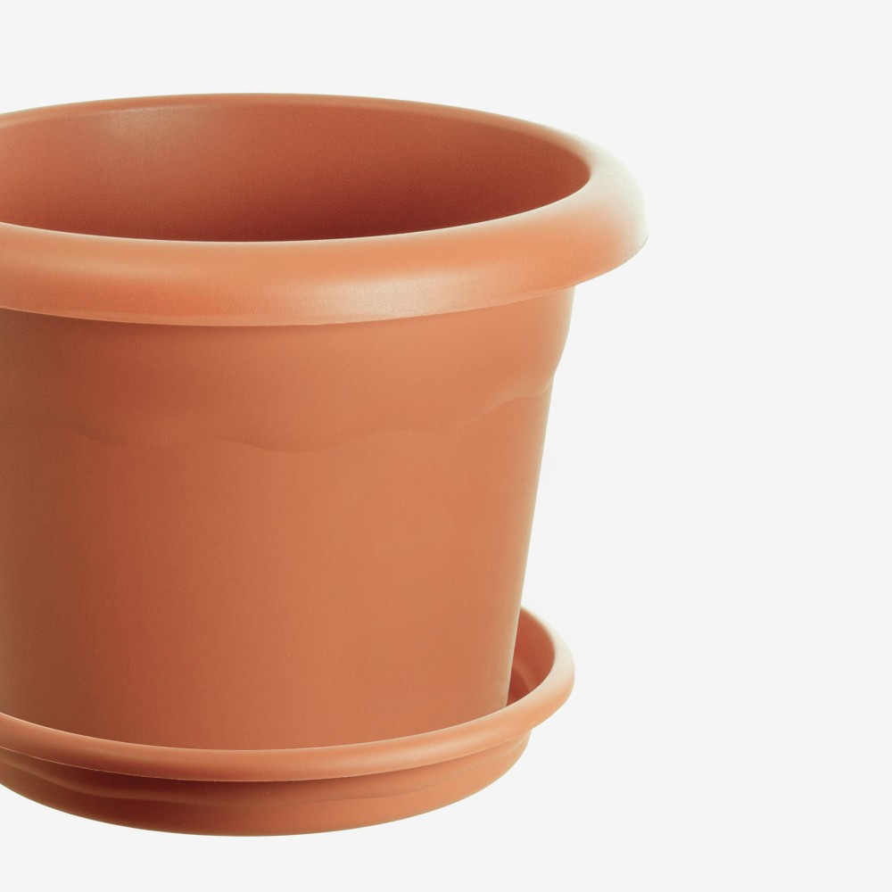 Vaso Plástico Terracota