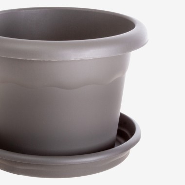Vaso Plástico Antracite