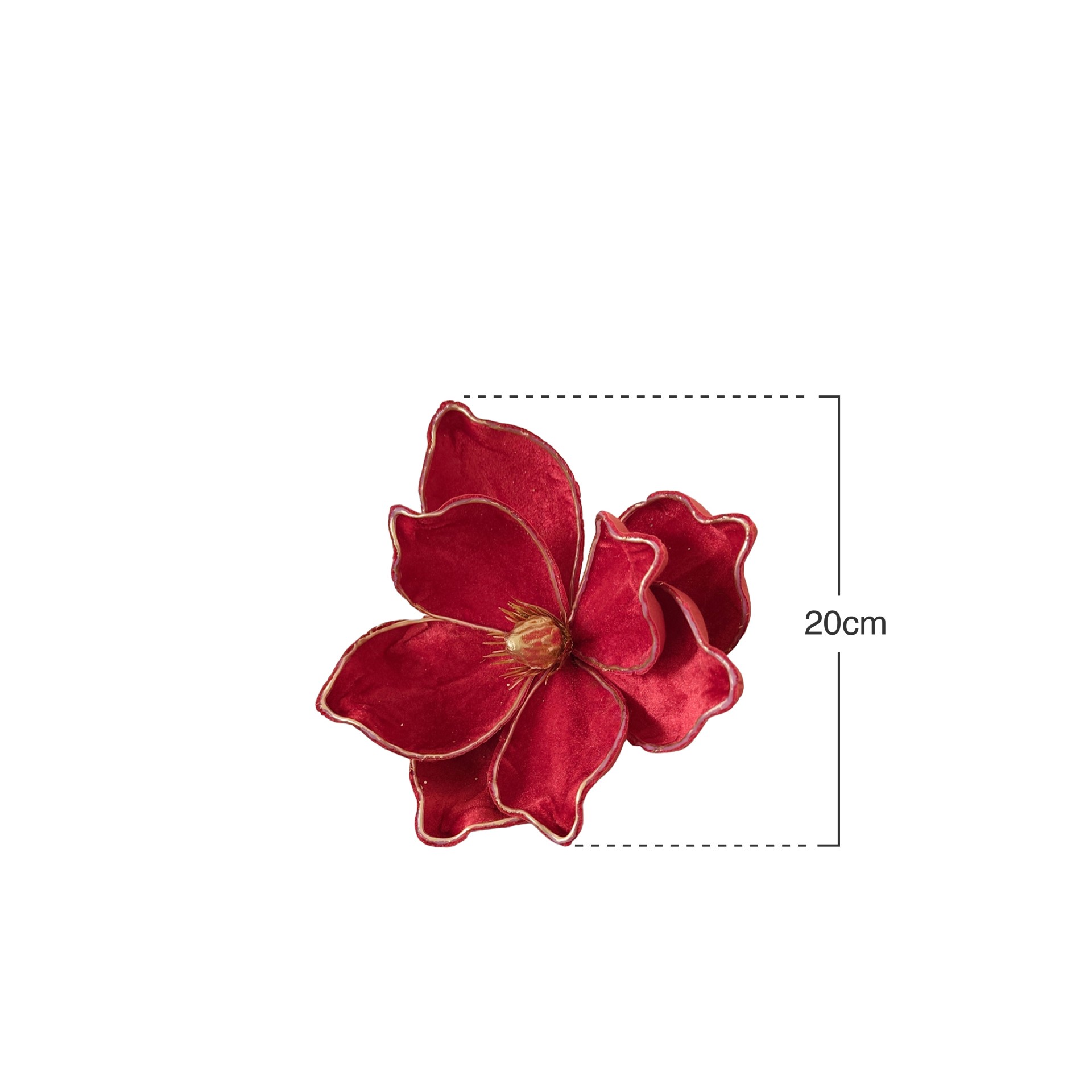 Magnolia com Gancho 20X15cm