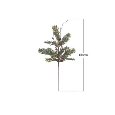 Haste Cedro com Bagas 60cm
