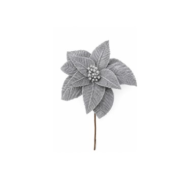 Haste Poinsetia Veludo 65cm