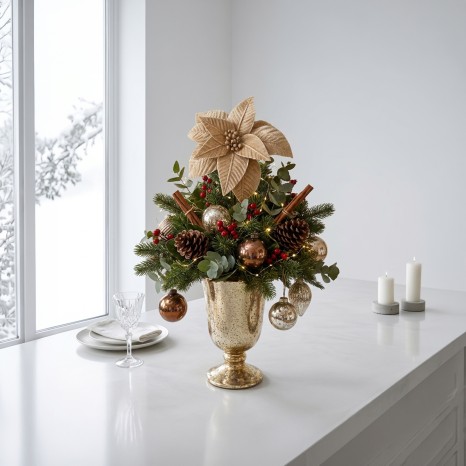 Haste Poinsetia Veludo 65cm - Image product