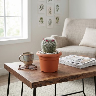 Vaso Pl�stico Terracota