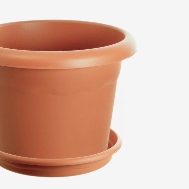 Vaso Plástico Terracota